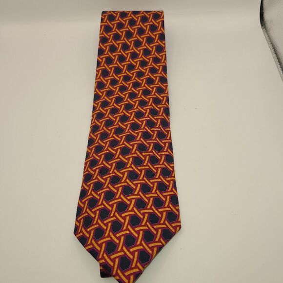Perry Ellis Portfolio 100% Silk Tie - Picture 1 of 5